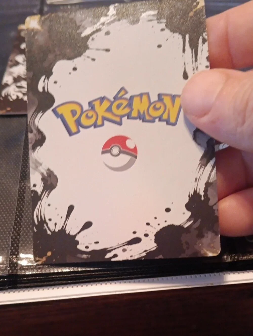 Pokemon Trading Card OR-003 Black, Yellow, Red